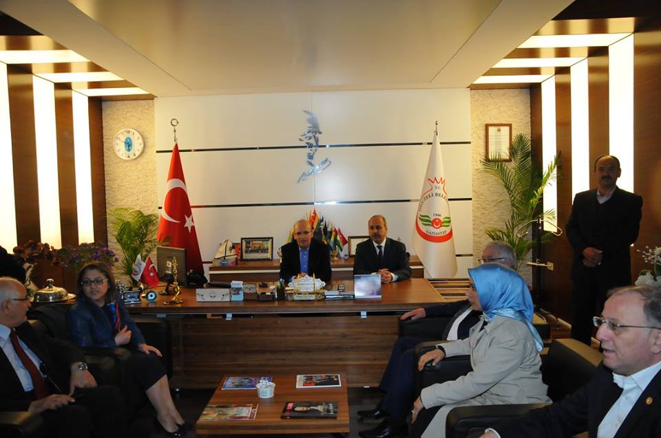 BAKANLARDAN OĞUZELİ BELEDİYESİNE ZİYARET