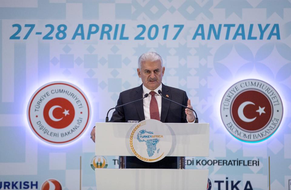 BAŞBAKAN YILDIRIM, TÜRKİYE-AFRİKA 1. TARIM BAKANLARI TOPLANTISINDA  AÇIKLAMALARDA BULUNDU