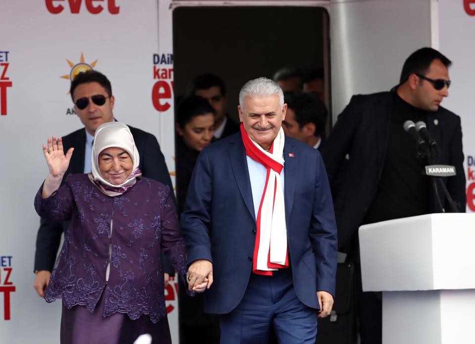 BAŞBAKAN YILDIRIM,  KARAMANLI VATANDAŞLARIMIZA HİTAP ETTİ