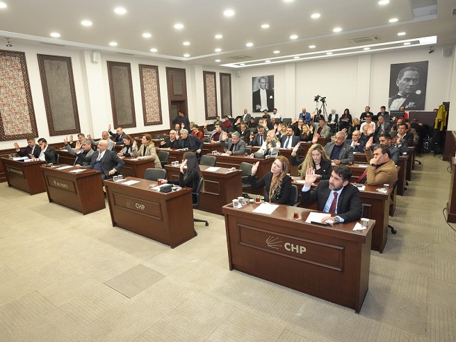 CHP MECLİS ÜYELERİNDEN BAŞKAN UMUT YILMAZ’A TAM DESTEK