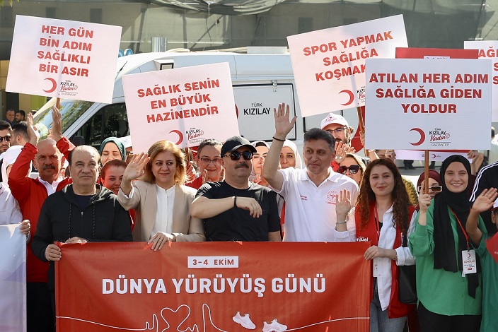 6 Ekim Dünya Yürüyüş Günü Coşkuyla Kutlandı!