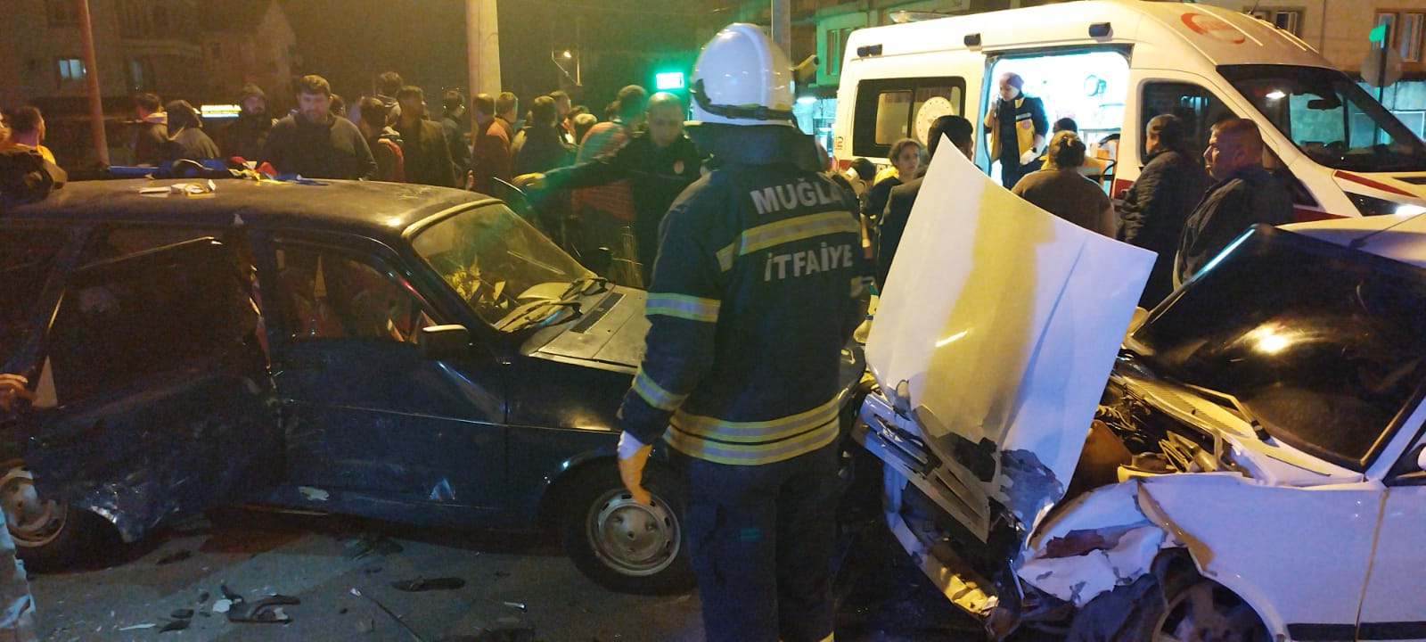 Fethiye’deki kazada 10 kişi hafif şekilde yaralandı