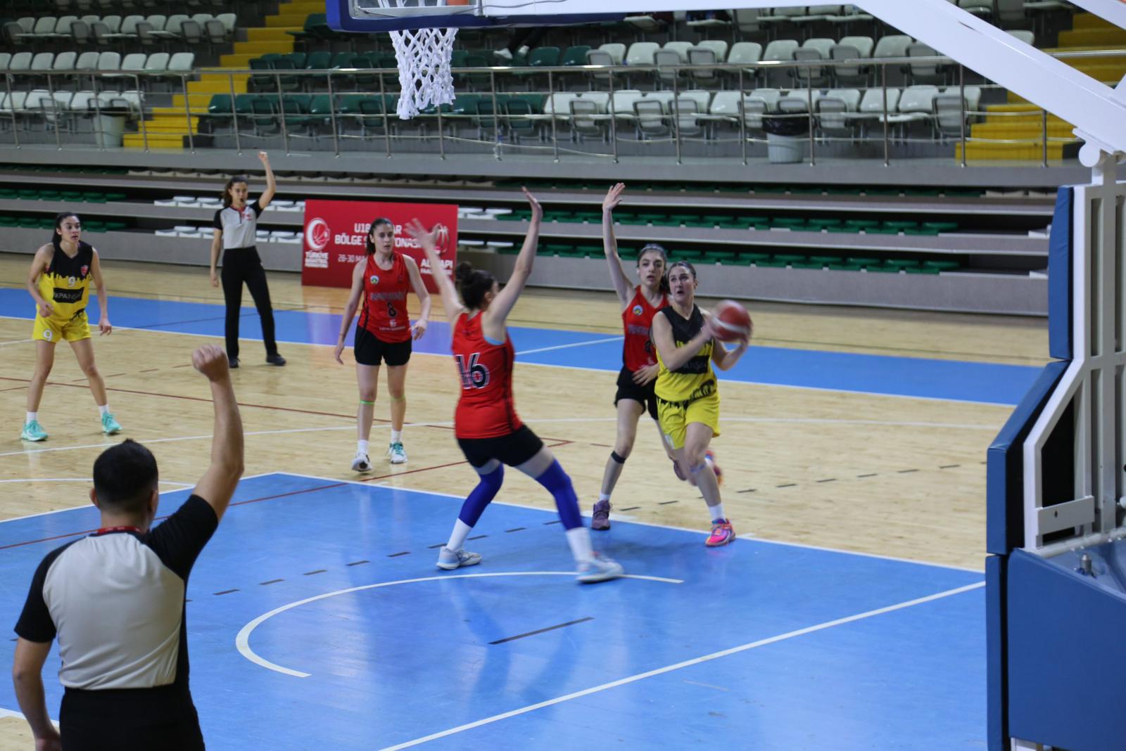 U18 KIZLAR BASKETBOL BÖLGE ŞAMPİYONASI MUĞLA’DA BAŞLADI