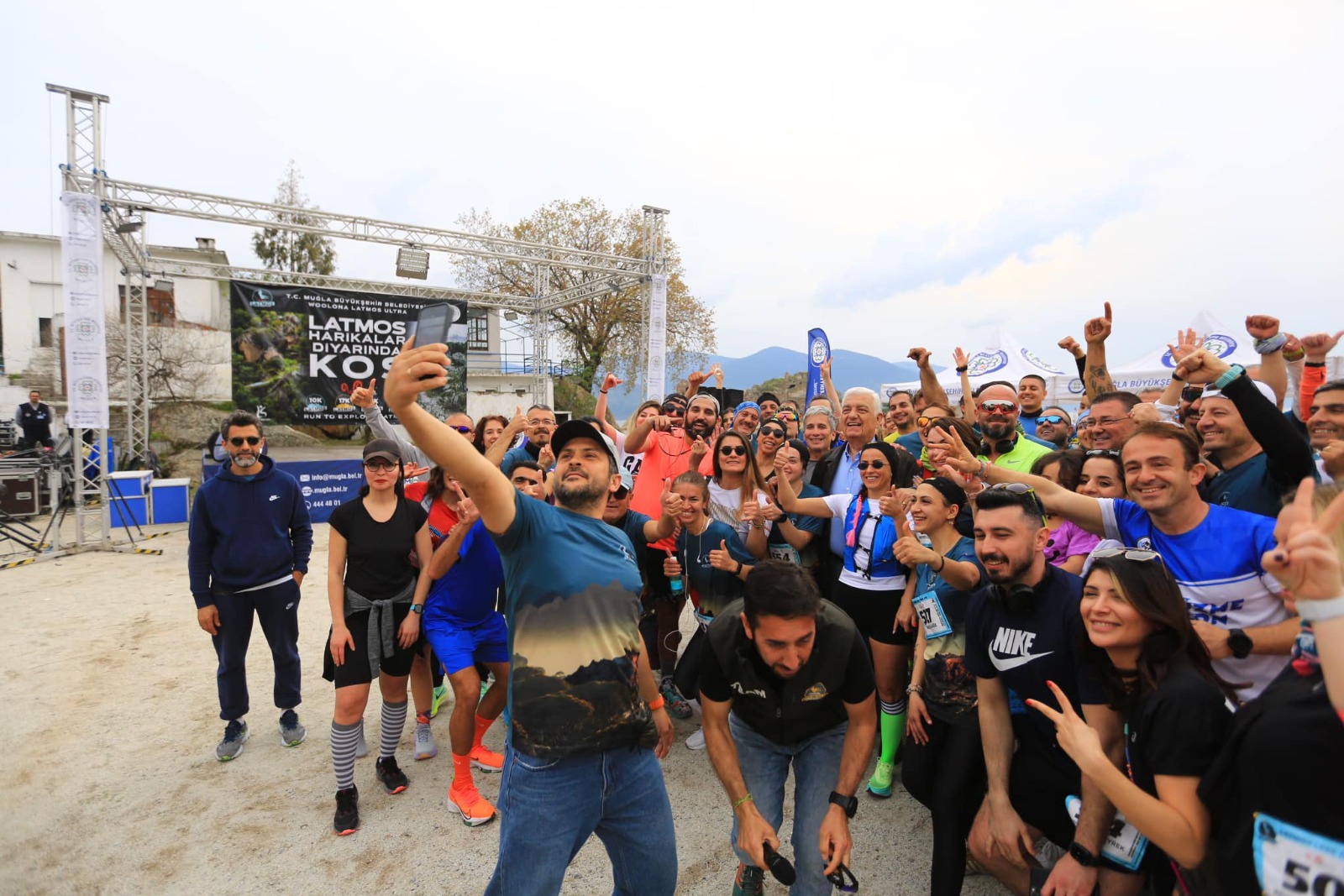 Muğla’da Uluslararası Latmos Maratonu Koşuldu