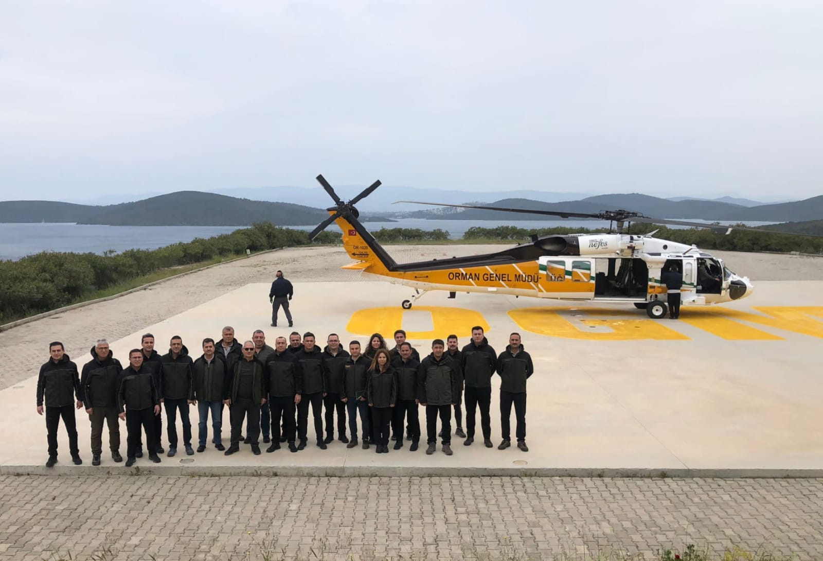 MUĞLA’DA YANGIN SÖNDÜRME HELİKOPTERİ ENVANTERE GİRDİ