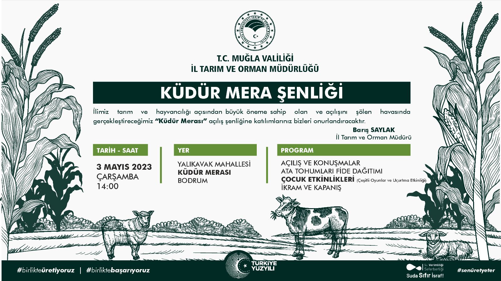 BODRUM KÜDÜR’DE MERA ŞENLİĞİ VAR