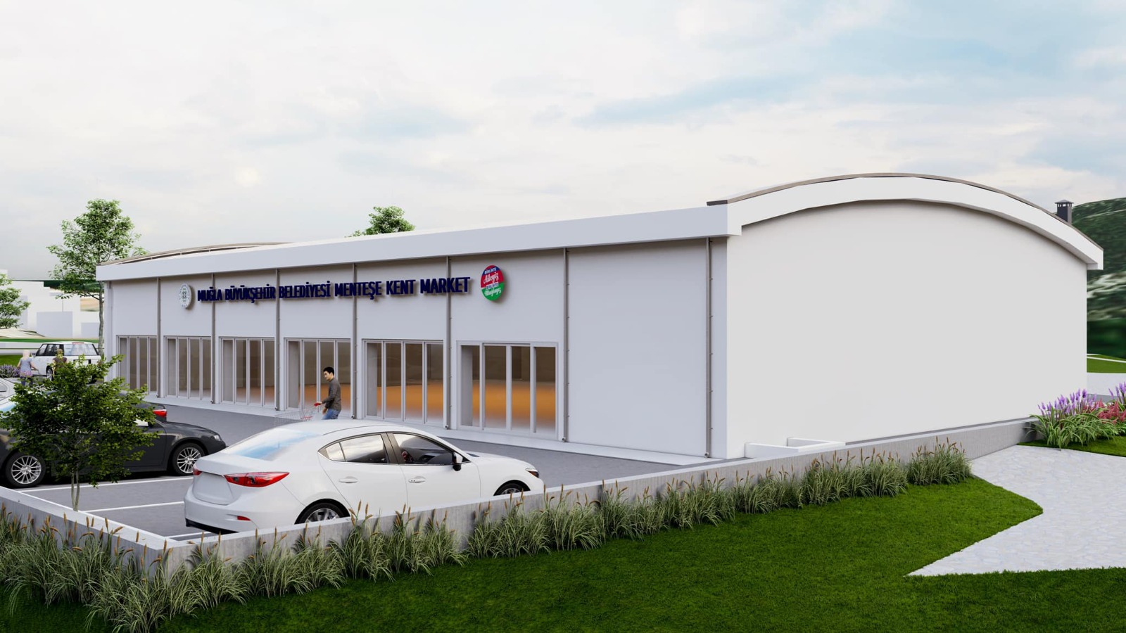 Büyükşehir Kent Market Projesi’nin Yapımına Başladı 