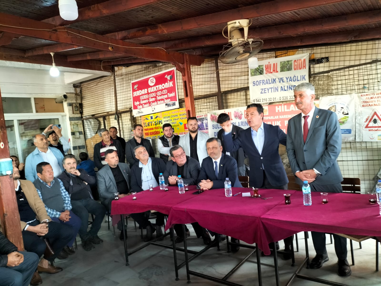 KÖYCEĞİZLİLER CHP MUĞLA BÜYÜKŞEHİR BELEDİYE BAŞKAN ADAYI ARAS’I AĞIRLADI 