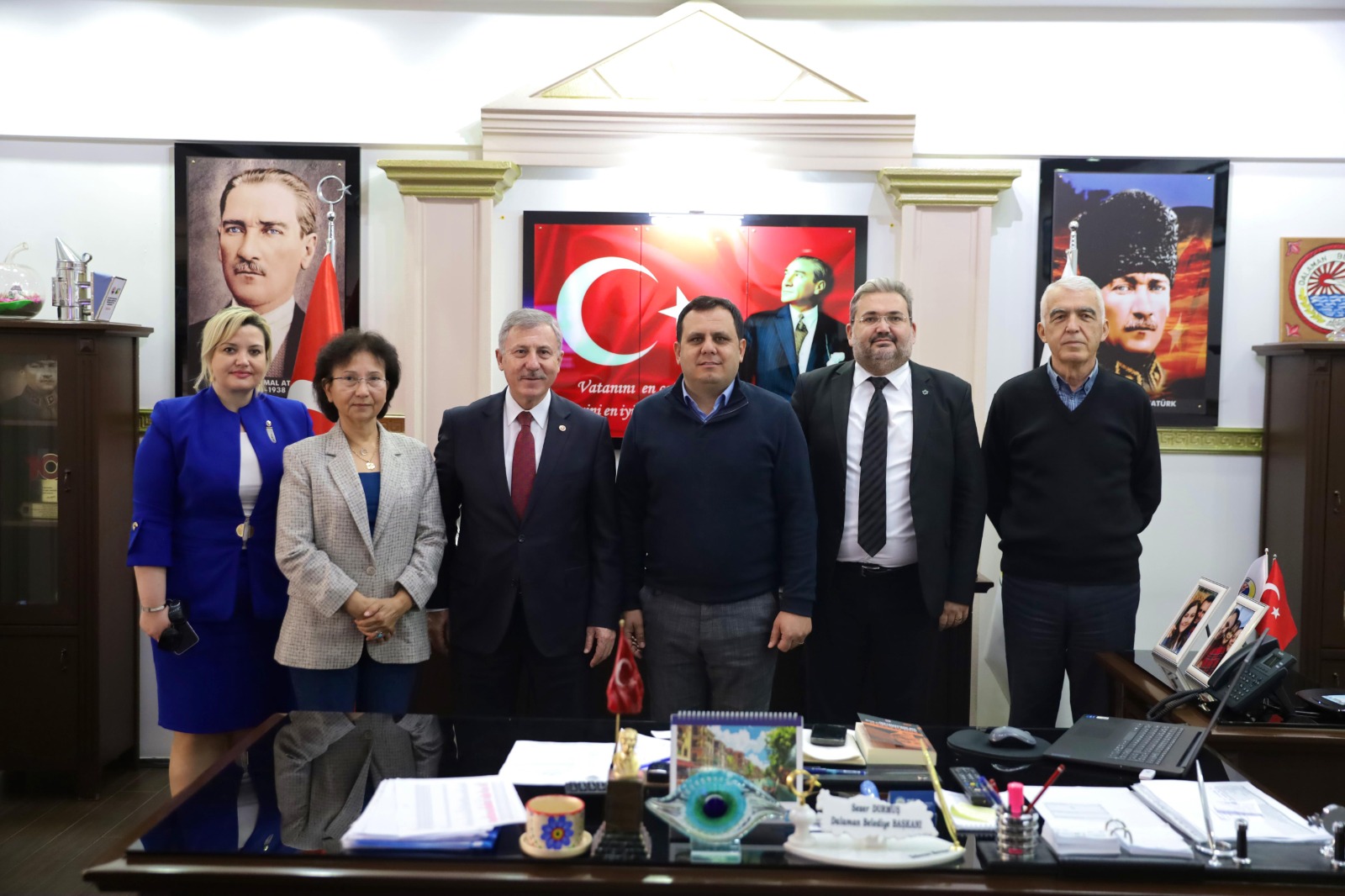 Milletvekili Selçuk Özdağ, Başkan Sezer Durmuş’u Ziyaret Etti