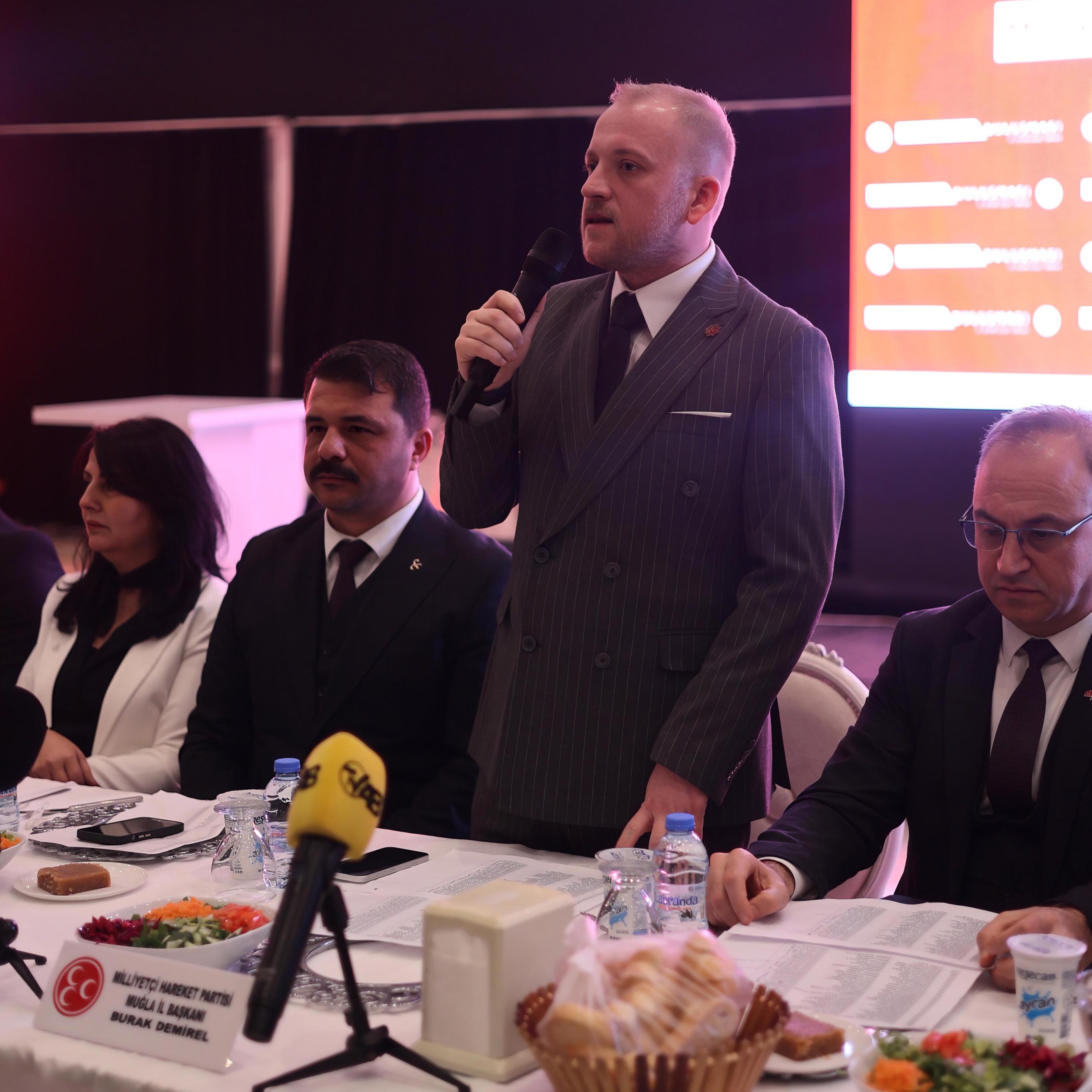 MHP MUĞLA İL BAŞKANI DEMİREL’DEN CHP İL BAŞKANINA TERÖRSÜZ TÜRKİYE KONUSUNDA CEVAP