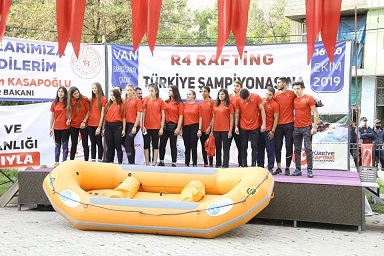 DALAMANLI RAFTİNGCİLERDEN BÜYÜK BAŞARI