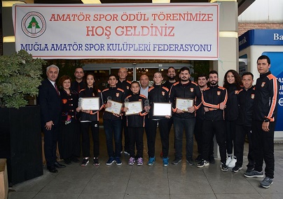 Menteşeli Sporculara ASKF’den Yılın Sporcusu Ödülü