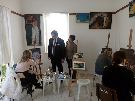 DALAMAN KAYMAKAMI KÜLTÜR VE SANAT EVİ’Nİ ZİYARET ETTİ
