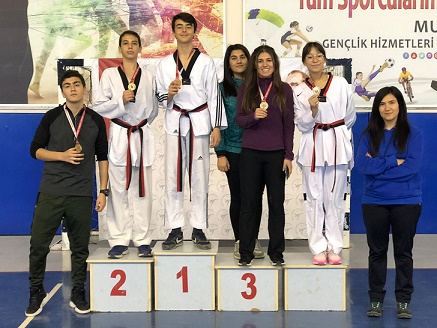 BÜYÜKŞEHİR SPORCULARI 5’TE 5 YAPTI