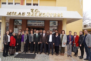 MARMARİS İLÇE ÖRGÜTÜNDEN BAŞKAN TOKAT’A ZİYARET