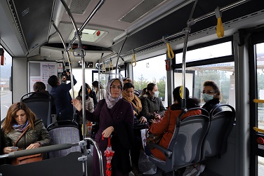 11 İlçede Sağlık Çalışanlarına Ücretsiz Servis