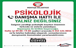Muğla’da Psikolojik Danışma Hattı Hizmet Vermeye Başladı