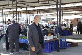 Ortaca Belediye Başkanı Uzundemir  Pazarları Gezerek İncelemelerde Bulundu