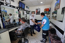 Büyükşehir Berber ve Kuaförleri Yalnız Bırakmadı