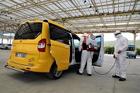 Büyükşehir 2 Bin 452 Taksiyi Dezenfekte Etti