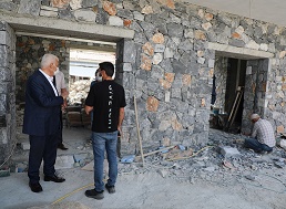 Başkan Gürün Yağ Hali’ndeki Çalışmaları Yerinde İnceledi