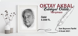 Oktay Akbal Edebiyat Ödülü İçin Son Başvuru Tarihi 4 Ocak