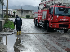Büyükşehir Ekiplerinden Yağışlara Zamanında Müdahale