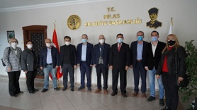 CHP’Lİ BAŞKANLARDAN VE MİLLETVEKİLLERİNDEN BAŞKAN TOKAT’A ZİYARET