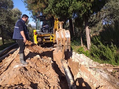 Milas Beçin’de Bin 200 Metre İçme Suyu Hattı Yenilendi