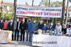 KÖYCEĞİZ’DE CUMHURİYET SERGİSİ