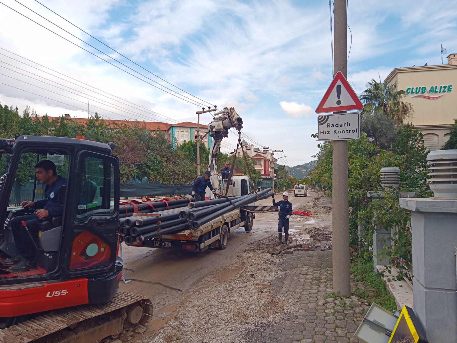 Marmaris içme suyu hatları yenileniyor