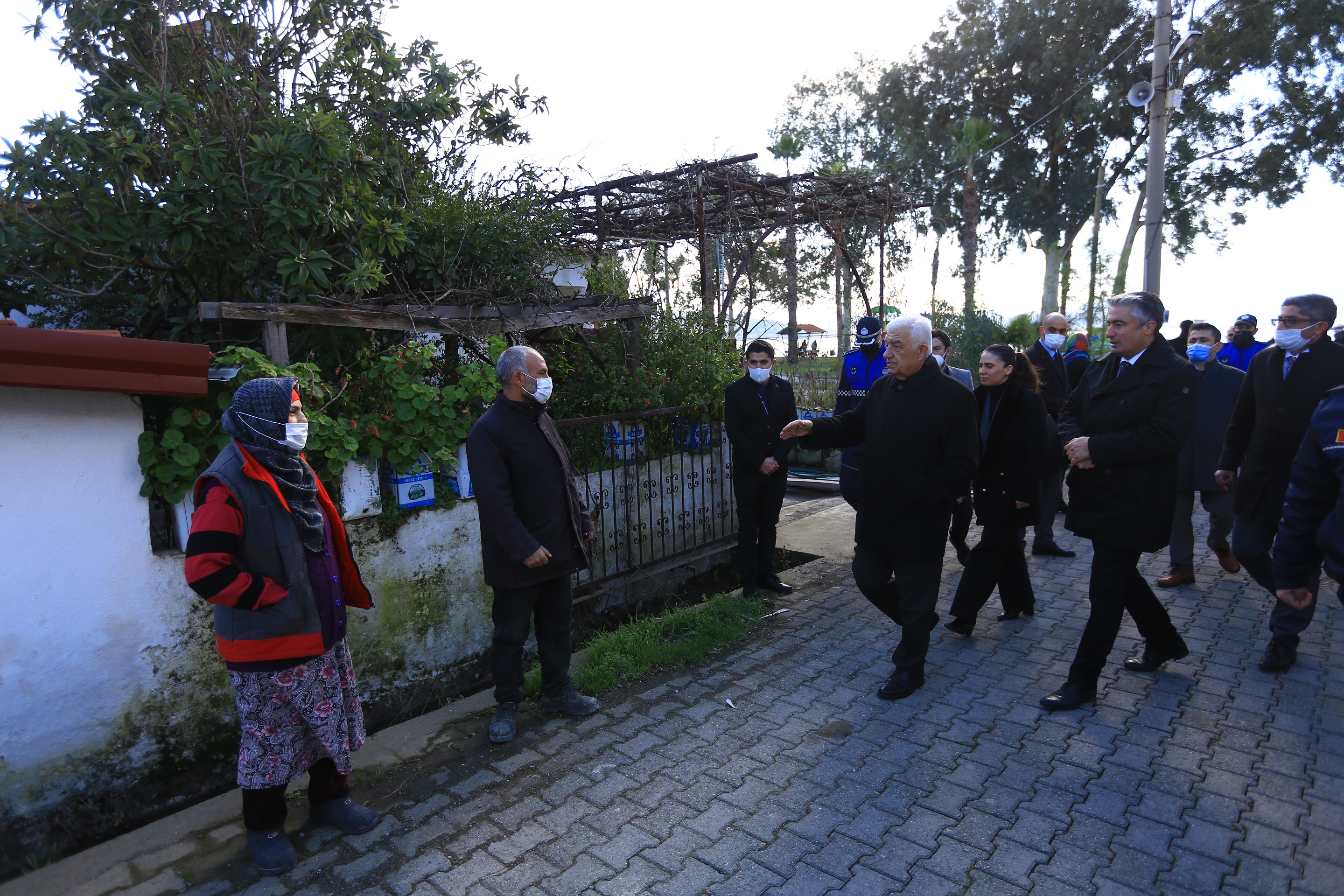 Başkan Gürün, Köyceğiz’deki Yağmur Mağdurlarının Yanında