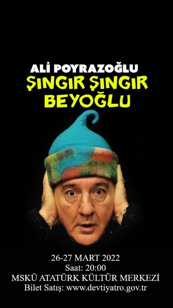 Muğla’da “Şıngır Şıngır Beyoğlu” oyunu sergilenecek