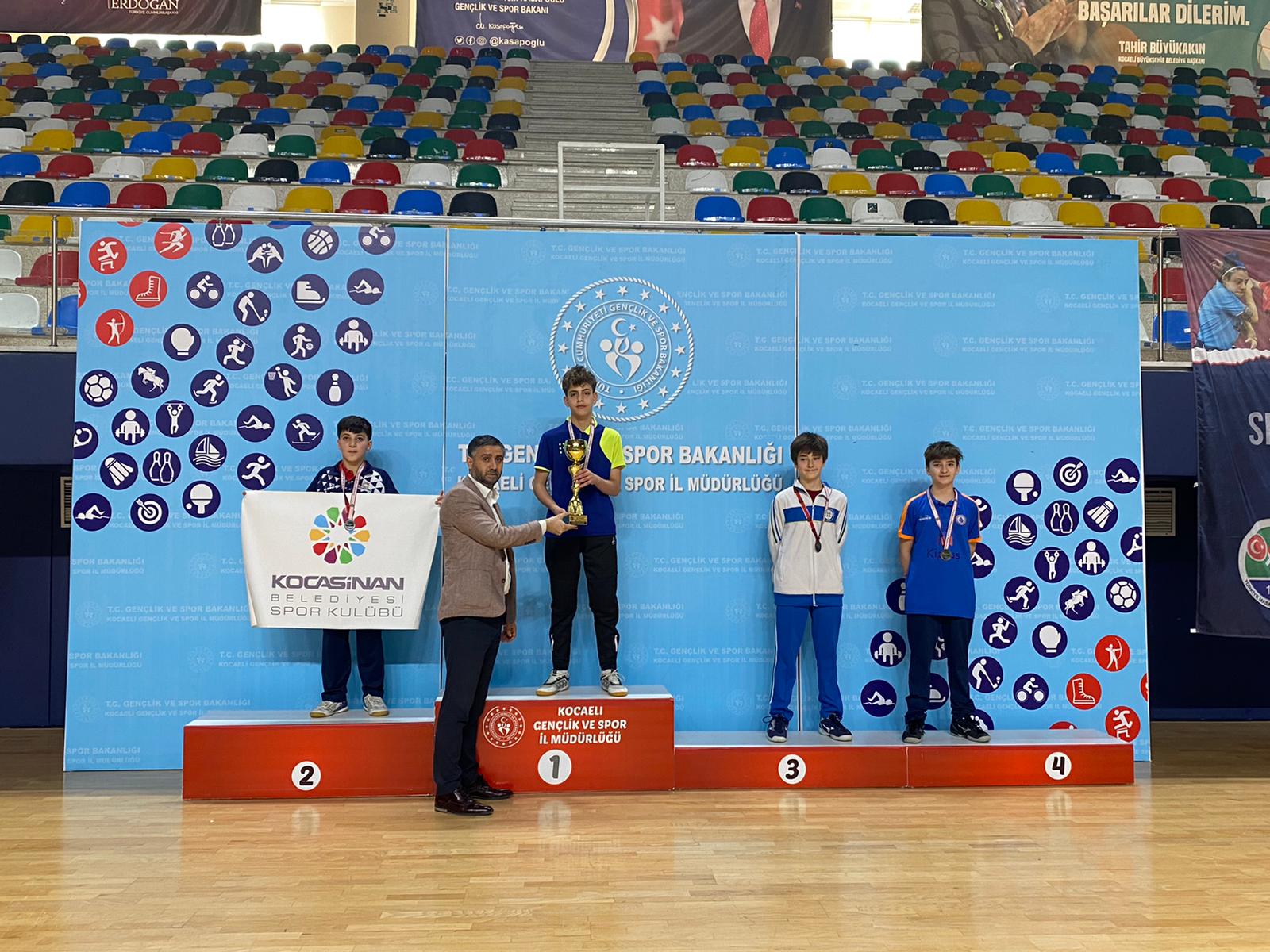 Büyükşehir sporcusu Türkiye 3’ncüsü oldu