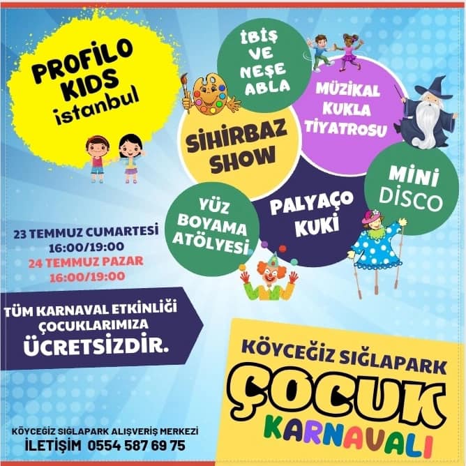 Köyceğizli çocuklar eğlencede buluşacak