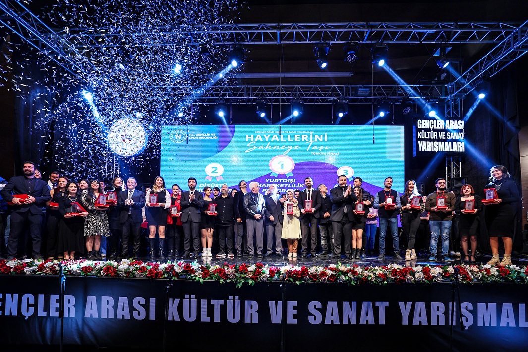 GSB MUĞLA GENÇLİK MERKEZLERİNDEN TİYATRO VE MÜNAZARA DALLARI TÜRKİYE FİNALLERİNDE BÜYÜK BAŞARI 