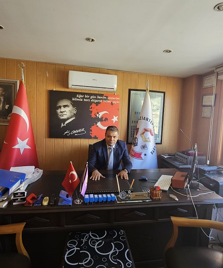 TURİSTİK EŞYA SATICILAR ODA BAŞKANI HÜSEYİN YAZDAN 29 EKİM CUMHURİYET BAYRAMI MESAJI   