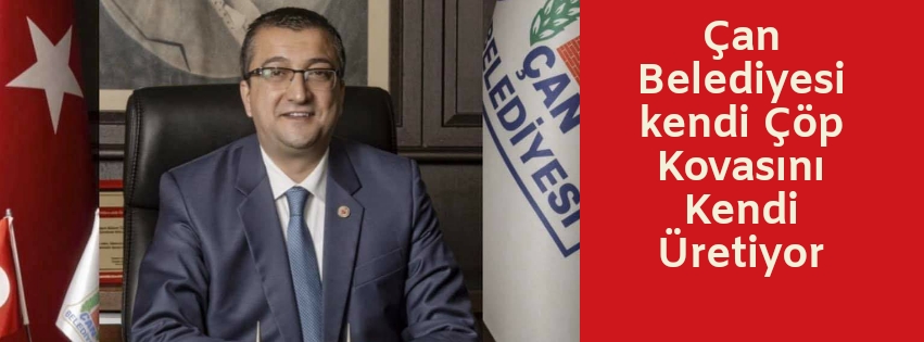 Çan Belediyesi kendi Çöp Kovasını Kendi Üretiyor