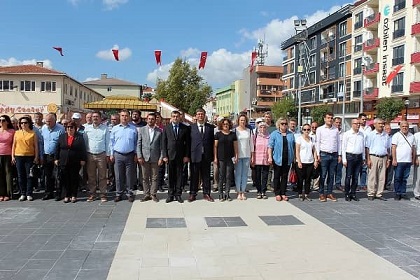 Çan’da CHP’nin Kuruluşunun 96. Yıldönümü Kutlandı