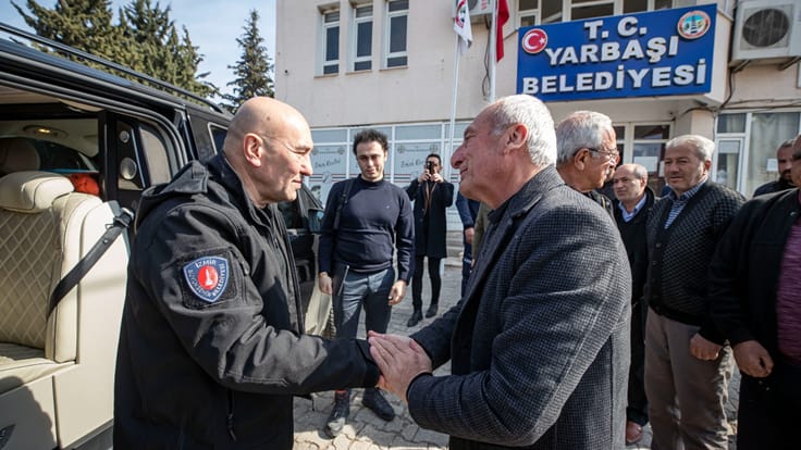 İzmir Büyükşehir Belediyesi Acil Çözüm Ekipleri Osmaniye’de