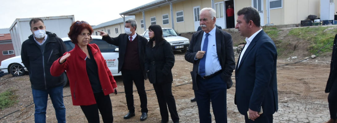Çanakkale Belediye Başkanı Gökhan Teknik İnceleme Gezisinde
