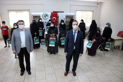 Suriyeli Ailelere Hijyen Kiti dağıtıldı