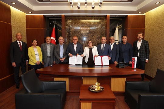 GAZİANTEP BÜYÜKŞEHİR VE OSB İŞ BİRLİĞİNDE YENİ ARITMA TESİSİ  İÇİN İMZALAR ATILDI