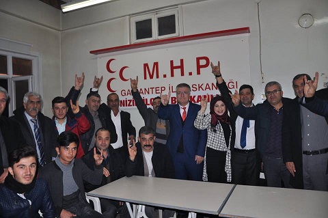 MHP NİZİPTE  ÇALIŞIYOR  MHP MECLİS ÜYELİĞİ ADAY ADAYLARINA 2. GAZETECİ