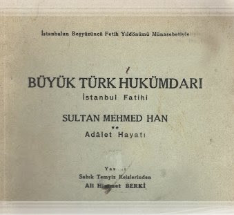 FATİH SULTAN MEHMET’İN HAYATINI ANLATAN KİTAP YENİDEN YAYINLANDI