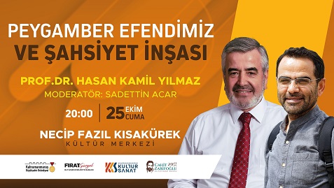  Kültür Sanat Sezonu Prof. Dr. Yılmaz Söyleşisiyle Devam Edecek