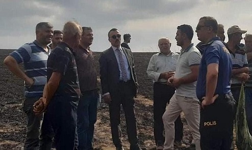 Bursa’nın İnegöl ilçesi Hamzabey Mahallesi mevkiindeki ekili tarlalarda yangın meydana geldi.