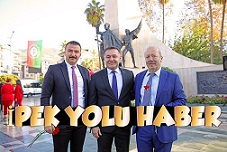 BAŞKAN YÜCEL İLK ÖĞRETMENİNİ ZİYARET ETTİ