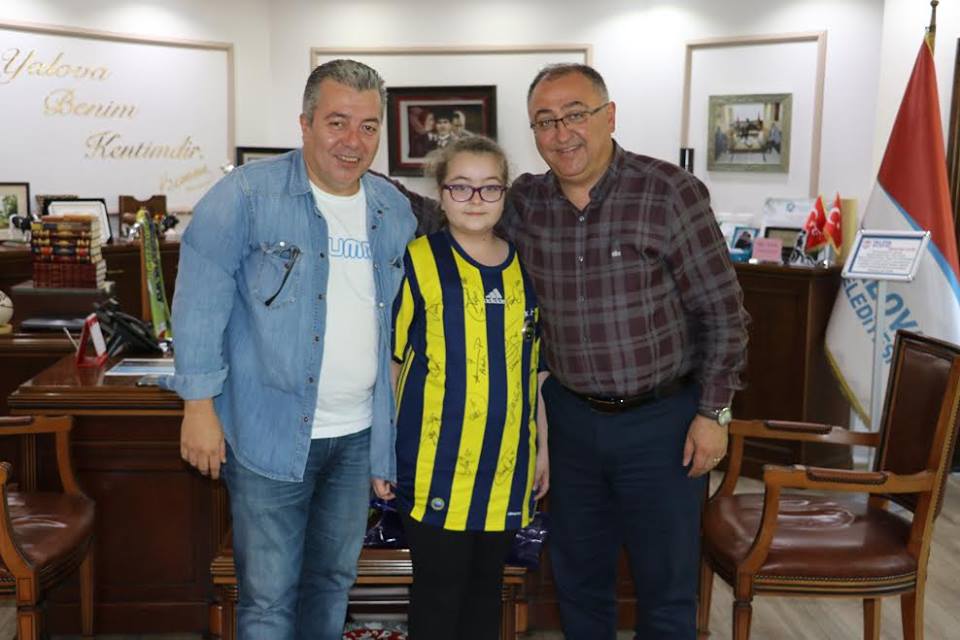 BAŞKAN SALMAN'DAN GÖKKILIÇ'A FENERBAHÇE FORMASI 
