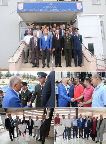 KIBRIS YALOVASPOR'DAN BAŞKAN SALMAN'A ZİYARET